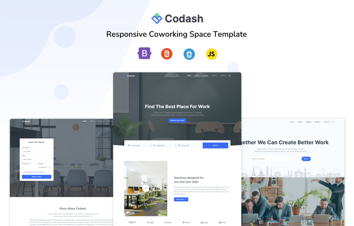 Codash - Multipurpose Coworking Template